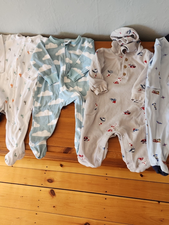 Carter's Other - Carter's 3-6 Month Baby Lot - Cars, Weather, and Doggies